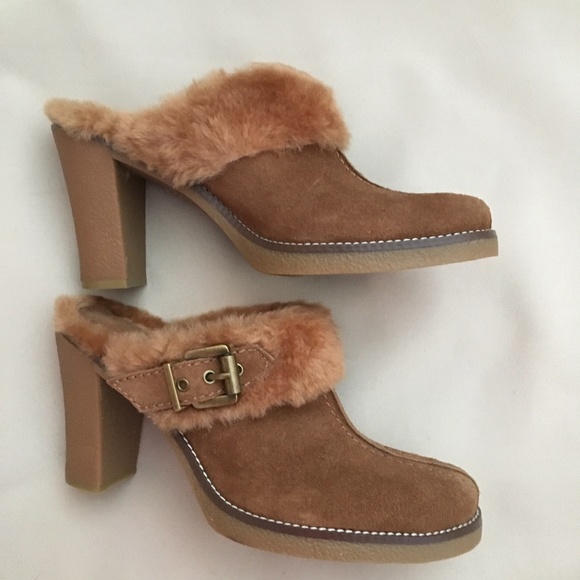 BCBG Suede Mules - Picture 2 of 6